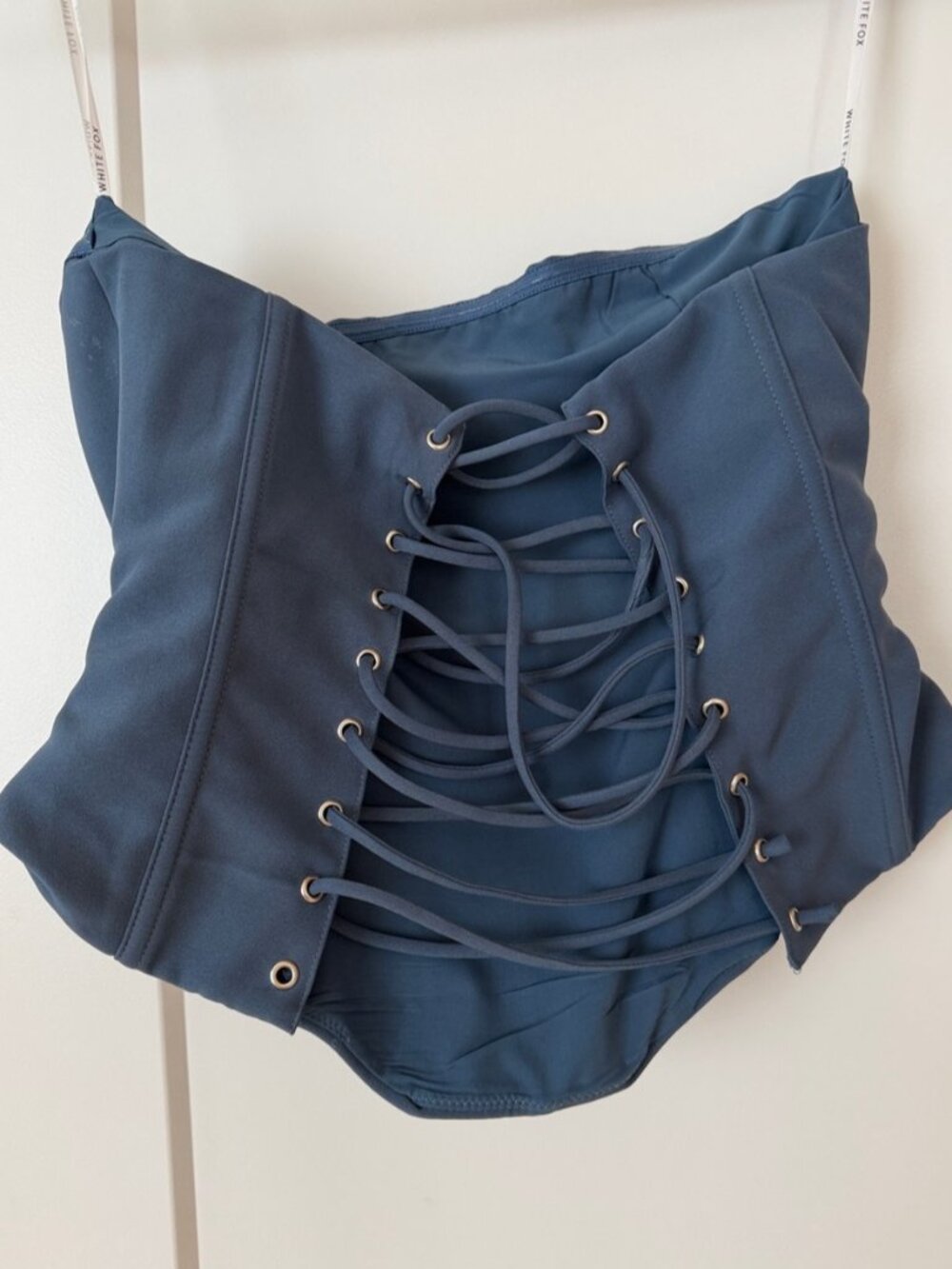 White Fox Corset Top - Picture 2 of 2